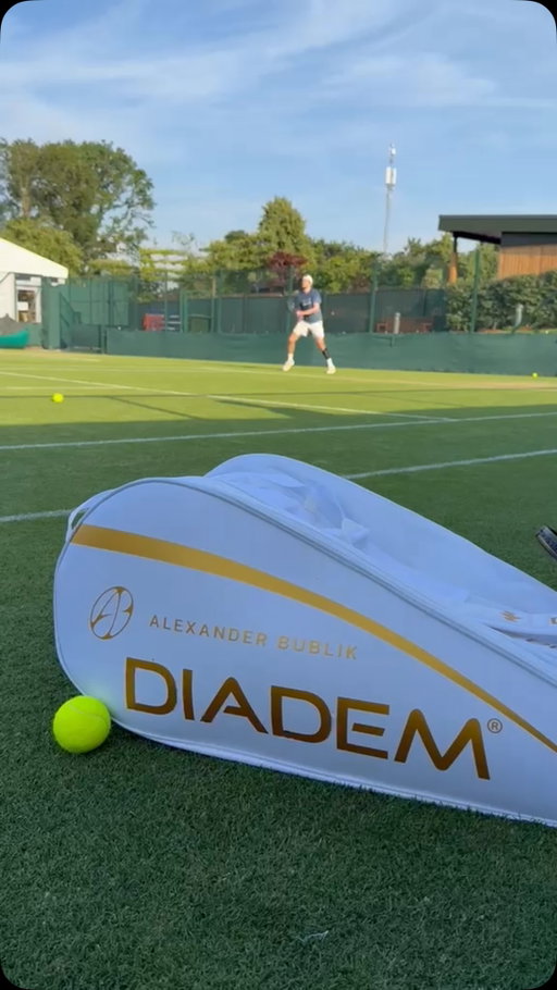 Grass court practices just hit different.
