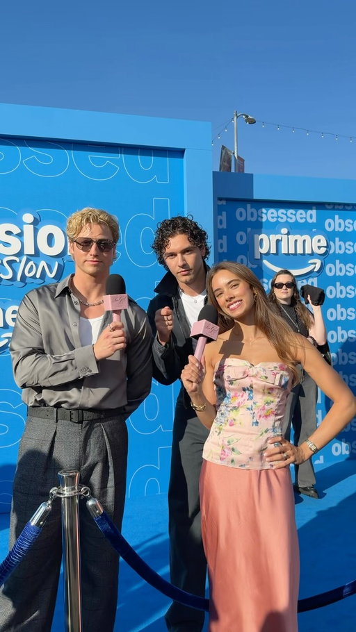 EVERYONE I INTERVIEWED AT OBSESSED FEST!!!!!!!!! 
truly what the hell 😭😭😭😭 the best day ever, thankyou so much @primevideo for bringing me to Obsessed Fest and letting me do this 😭😭 my fangirl heart is in shock