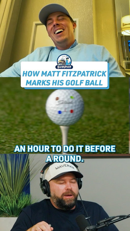 Matt Fitzpatrick uses 6, yes 6, different sharpies to customize his golf balls.  On this week’s Subpar he explains to Colt Knost and Drew Stoltz the reasoning behind his unique ball markings. 

Presented by: Matt’s official performance data partner @protiviti