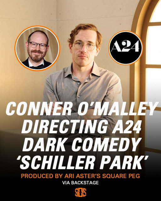 Conner O’Malley is reportedly set to make his feature directorial debut with “Schiller Park,” a new dark comedy from A24 and Ari Aster’s Square Peg 🏞️

Details are still under wraps, but the reported logline teases: “a man tries not to hit rock bottom on a road trip from Youngstown, Ohio, to Gurnee, Illinois.”
 
#A24 #ConnerOMalley #SchillerPark