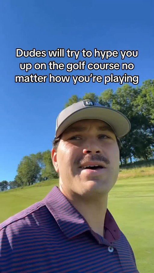 “That’s a good miss”😅 #skits #comedy #golf #golf comedy