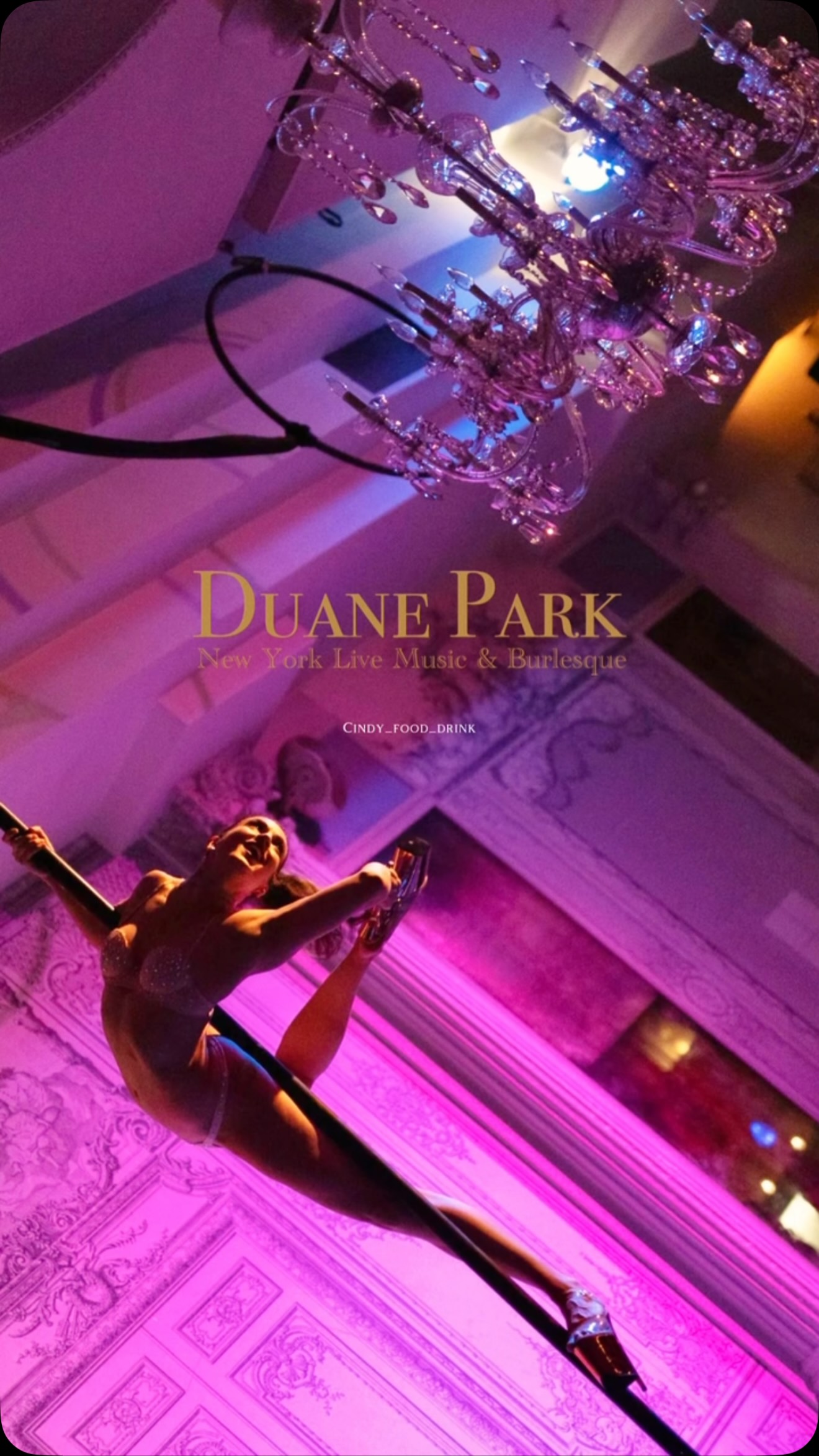📍Duane Park @duaneparknyc 
📍308 Bowery New York, NY 10012

Saturday night = back at my fav spot 💃
The burlesque is fire 🔥, the dinner is a whole vibe 🍽️✨ Every plate looks like art, tastes even better. And the show is Absolutely mesmerizing 🎭

So glad to be back in this iconic room – feels like coming home 🥂 NYC weekends just hit different here. If you haven’t been, put it on your list. Trust me, New York City never sleep🤍

#DuanePark #NYCWeekend #BurlesqueDinner #NoHo #SaturdayNights
