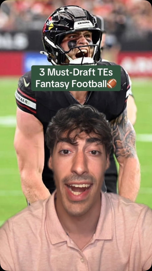 TE must-draft #nfl #fantasyfootball #fantasyfootballadvice #fantasyfootballtips #nflfantasy