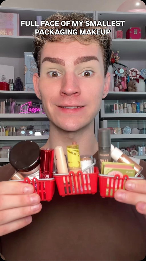 Picking out a full face of my smallest makeup! 💄 

#makeup #viralmakeup #makeupchallenge #beauty #makeupcollection