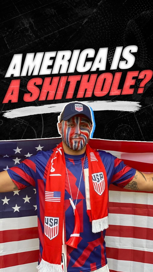 18 days before the World Cup began, someone said that this tournament was going to expose how much of a “shithole” the US really is

Well… a few weeks deep into the World Cup, we’ve seen that not only is America not a living hellhole, but this has brought everyone more together than we ever thought possible. 

THIS is why we love sports