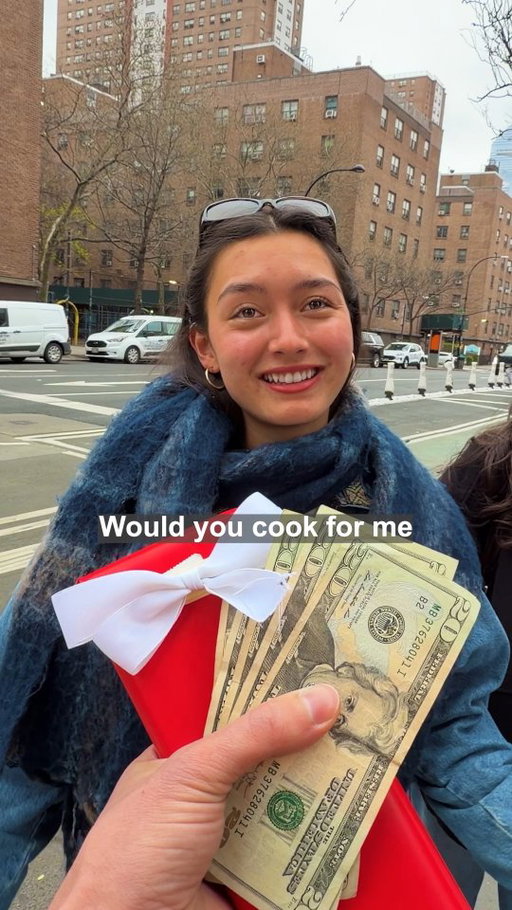 She thought I was hitting on her… #cookingchallenge #cookforme #cooking #newyork