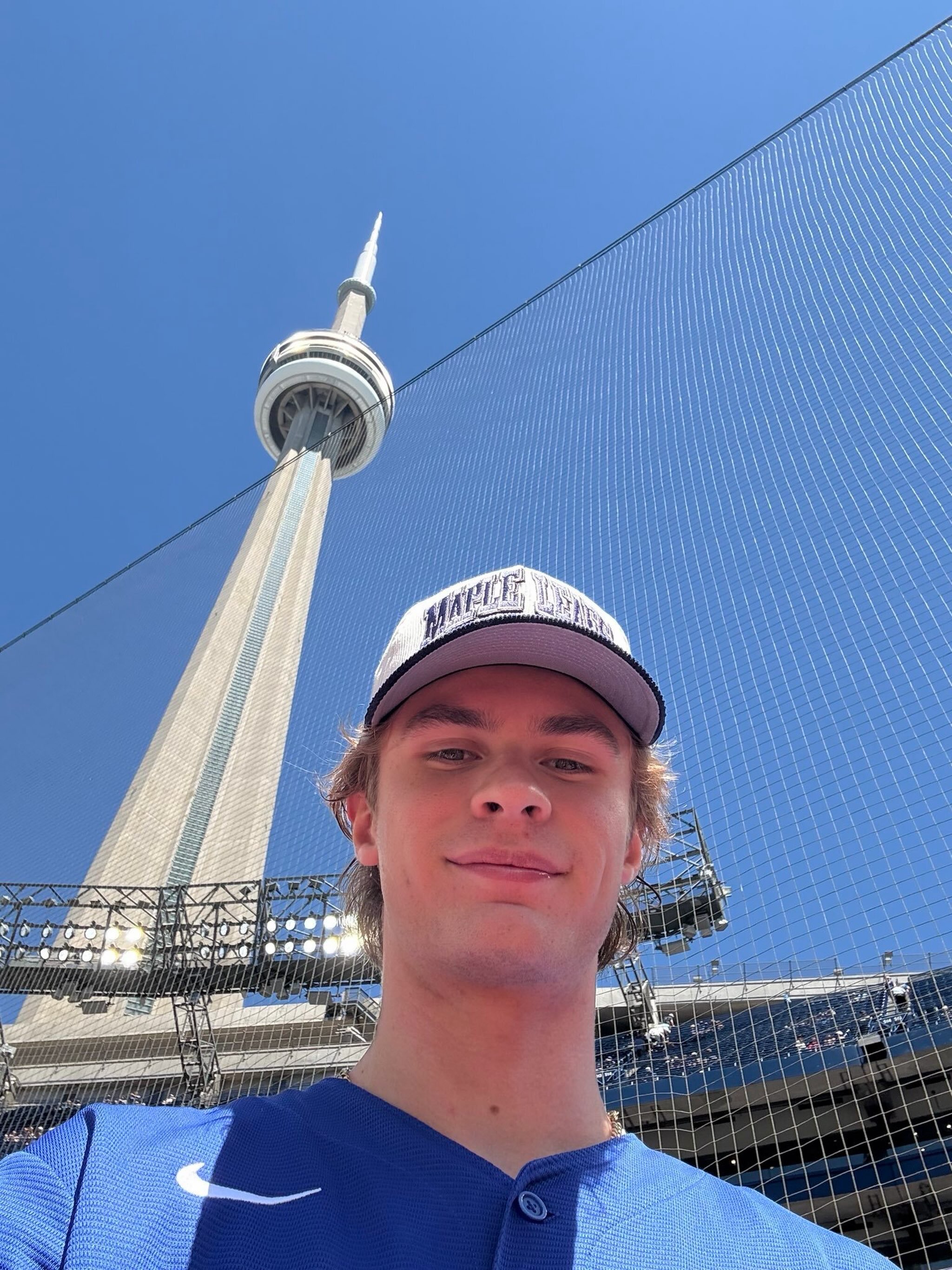 Gavin McKenna has touched down in Toronto 👀

(Via: @BlueJays)