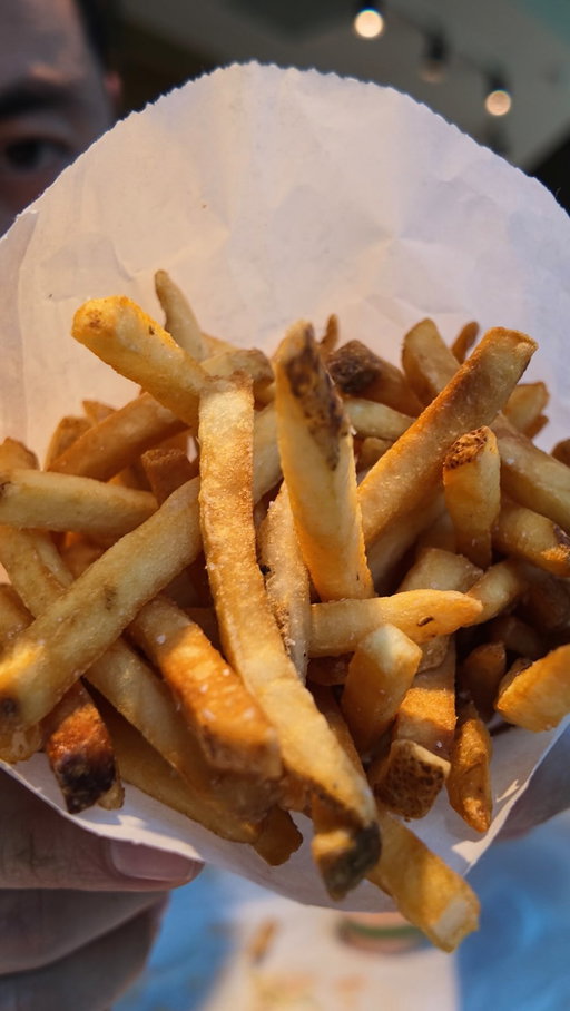 Yes…. The best French fries but let me explain.

Someone once told me the best part of a pizza is…. the value. 

Especially in this era when everything so expensive value is important

these french fries are deep fried and beef tallow and taste amazing. 

The burgers are legit too with organic toppings. 

The restaurant itself is simple like a small burger joint and the price is reasonable for the quality that you get

There’s a ton of restaurants that I’m sure make amazing french fries but at this price it’s my favorite

@hapsburgersandtaps downtown and Mercer check them out.