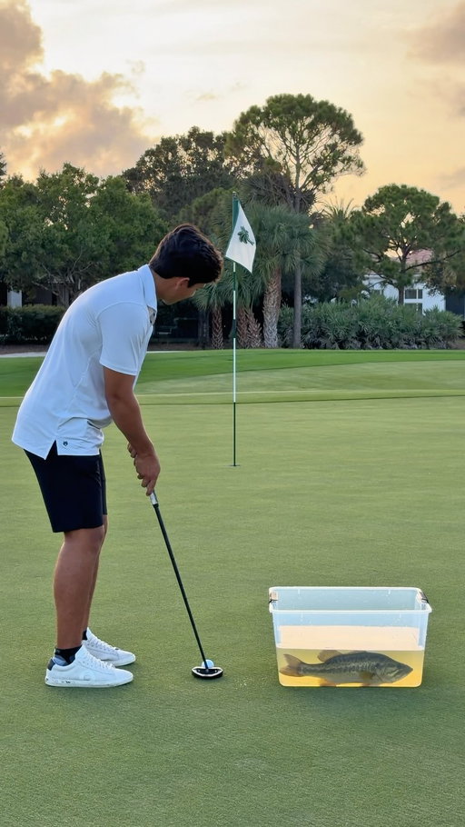 Playing golf with a fish 🐟⛳️

#golf #fish #flopshot
