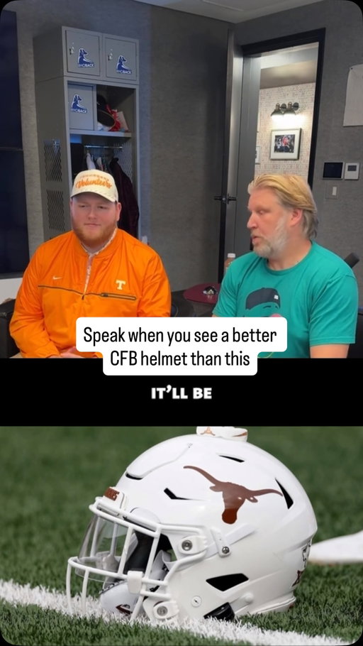 Speak when you see a better college football helmet than Texas’