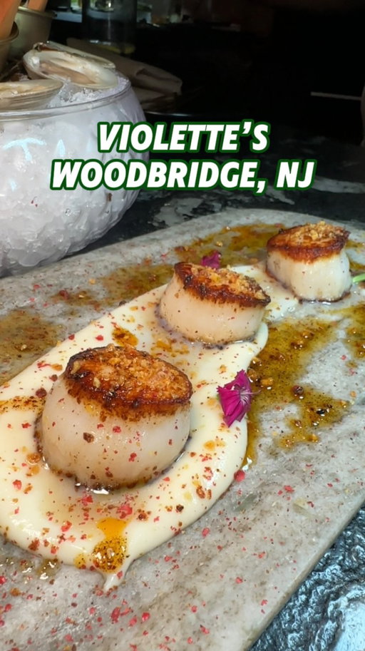 Sweetys, I walked into Violettes in Woodbridge and the dim lights, hint of violet, and corkscrew walls had me feeling like I was somebody’s rich auntie. 😂

📍 2 Main st Woodbridge, NJ 07095
@violettes_woodbridge 

#NJFoodie #UpscaleNJDining #NJRestaurants #FoodInfluencerNJ #RestaurantMarketingNJ