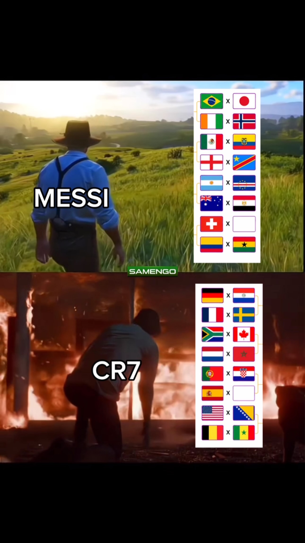 Chaveamento ficou pegado kkkkk

.

Chaves, chaveamento, Copa do Mundo, Copa do Mundo 2026, mata-mata, oitavas de final, seleções, Argentina, Portugal, Brasil, Messi, Cristiano Ronaldo, Lionel Messi, CR7, FIFA, Mundial, classificação, tabela, confrontos, fase eliminatória

#CopaDoMundo #Messi #Cristiano #FIFA2026