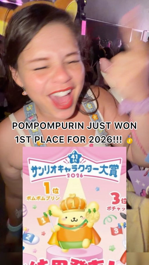 POMPOMPURIN WON 1ST PLACE SECOND YEAR IN A ROW !!!!

LETS GOOOOOO!!!!!! 🎉💛✨✨✨

#cutecore #sanrio #girlygirl #pompompurin #sanriocore