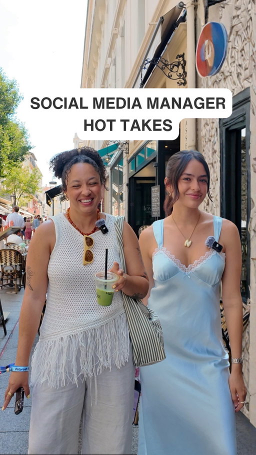 When 2 social media founders get together in Cannes Lions... we dropped our social media hot takes in the streets of Cannes 👀 

Leave your hot takes in the comments! 

#socialmediamanagement #socialmediamanager #canneslions #cannes #smm
