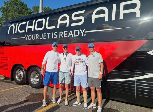 Celebrating the 30th Anniversary of the Manning Passing Academy! Thank you and good luck to all the athletes who demonstrated their skills of the field.” #NICHOLASAIR #YourJetIsReady #ManningPassingAcademy