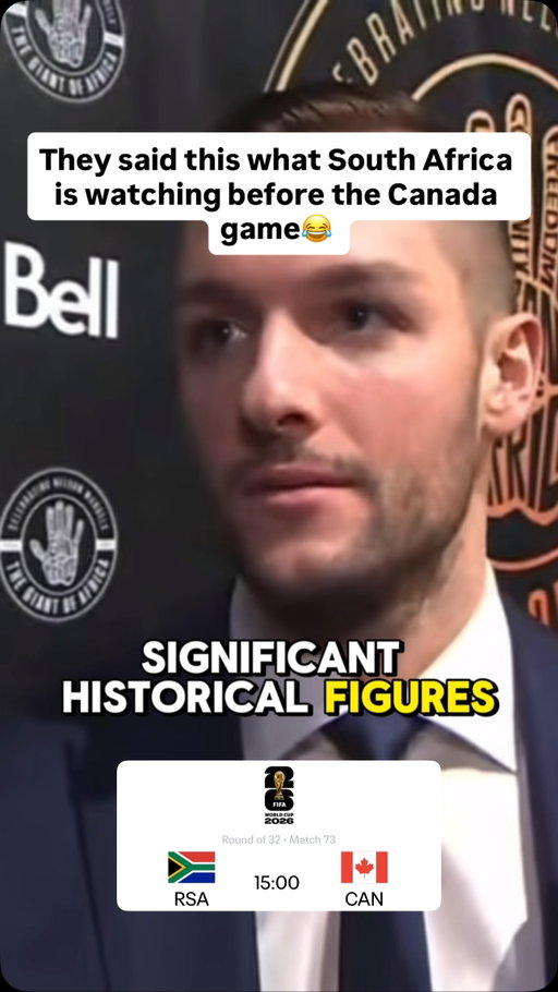 This is definitely what will hype up South Africa before the match😂

Who remembers this PR disasterclass?!

ALLEZ LES ROUGES🇨🇦🇨🇦🇨🇦🇨🇦

#canada #southafrica #worldcup #mapleleafs #toronto