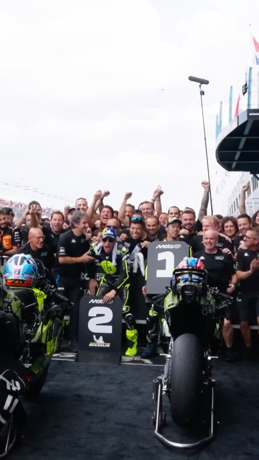 Today will go down in the history books. Trackhouse’s best MotoGP weekend TO DATE! 

#DutchGP | @teamtrackhouse
