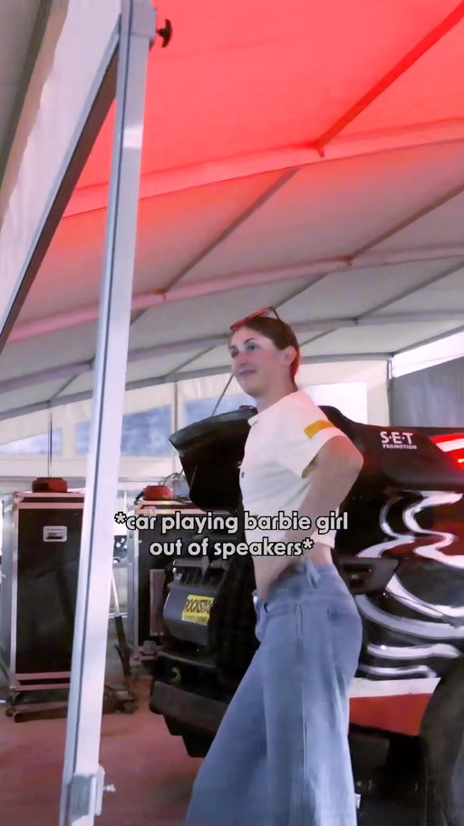 What other race car has 1000+ hp and can play music out of its speakers???