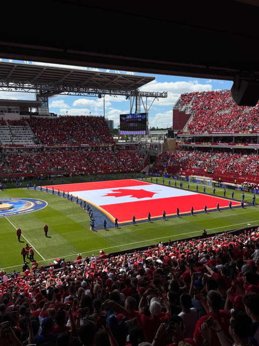 Such an awesome experience cheering on Canada at The World Cup. Got to see some red cards live thanks to Coca-Cola. The good news is, this summer red cards are a GOOD Thing. Follow @cocacola to find out why #ad