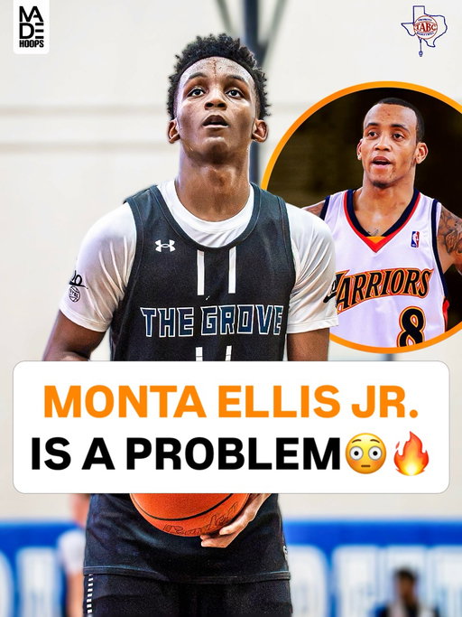 Monta Ellis Jr. had been getting to it this weekend at the TABC Showcase 🕺 He is about to make a BIG JUMP during his Junior season 📈