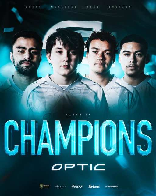 WE ARE YOUR PARIS MAJOR CHAMPIONS 🏆

@shotzzy @masonmercules @hukecg @brandondashy @damonkarma @jpkrez