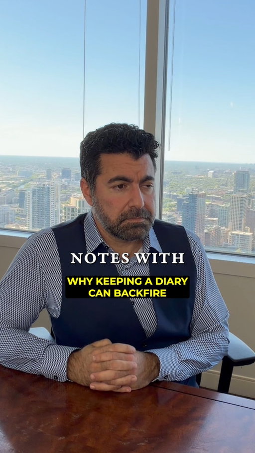 Your private diary can be used as evidence against you in a divorce. Here’s why. 

Don't navigate this transition alone. Visit womensfamilylawyers.com to schedule a consultation with our team in Illinois or Colorado.