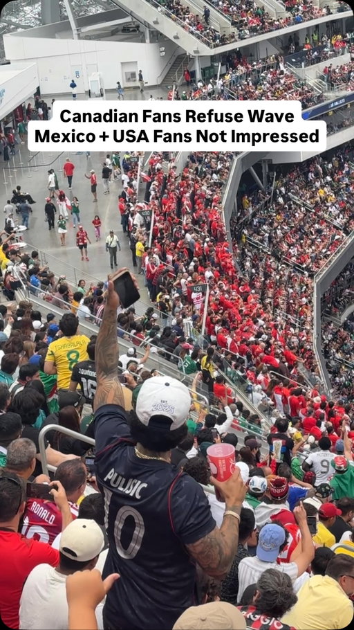Why are we doing the wave at this point in the match? This is a MASSIVE moment. We're Canadian fans right to ignore the wave?

#worldcup #fifaworldcup #canada #canadasoccer #footy