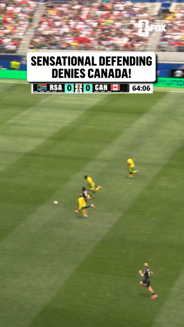 MASSIVE clearance from Mbekezeli Mbokazi to keep things level for South Africa 🇿🇦
