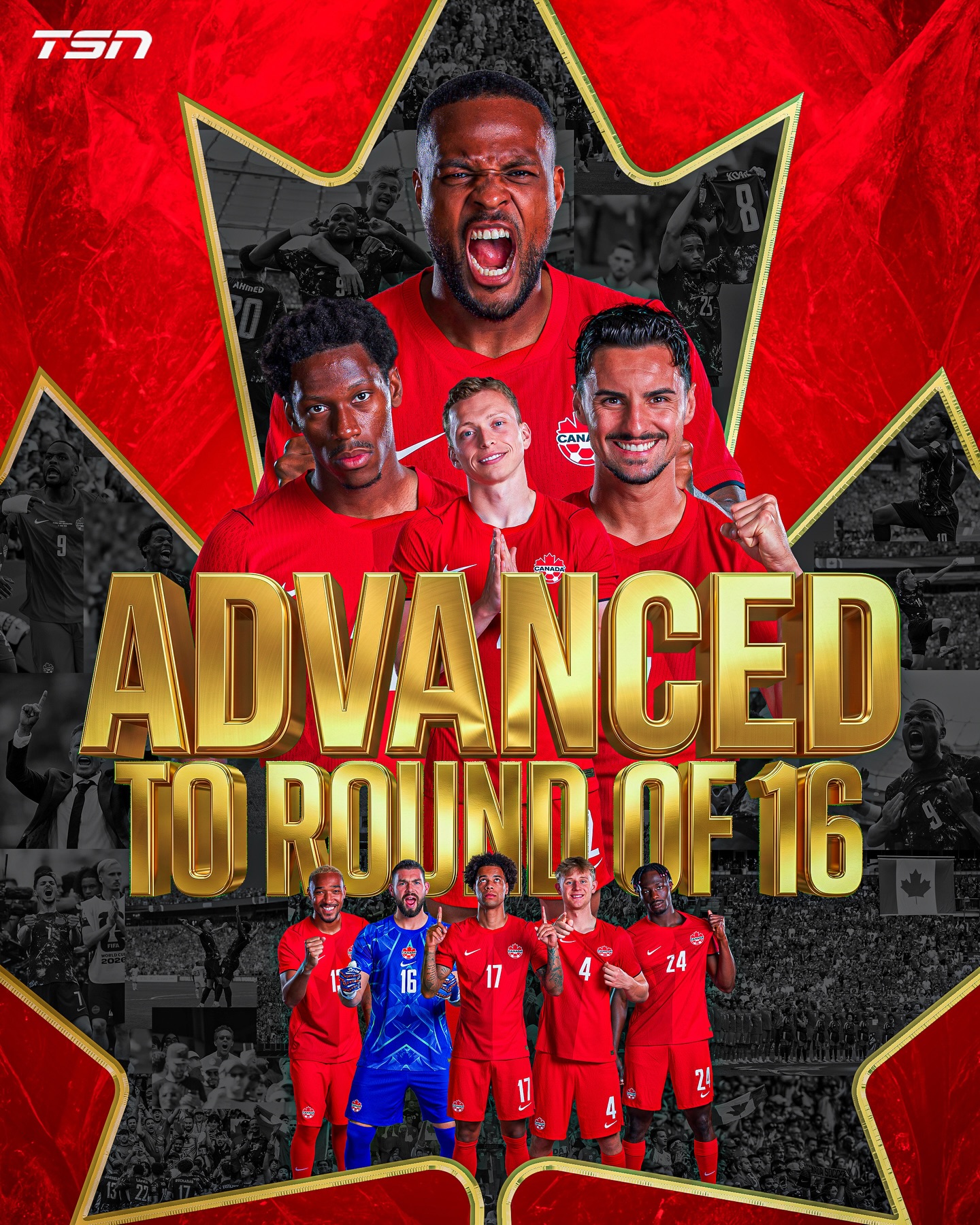HISTORY MADE! CANADA IS OFF TO THE ROUND OF 16!! They defeat South Africa 1-0 #FIFAWorldCup 🇨🇦🇨🇦