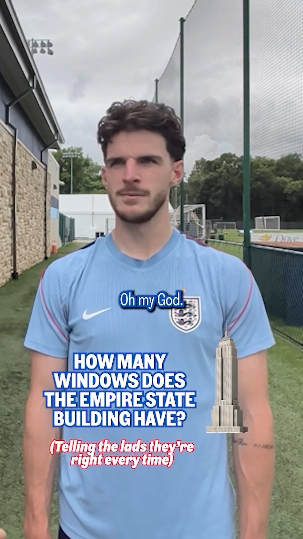 How’d you get that, @declanrice? 😉 🌇

How many windows does the Empire State Building have? 🤔
