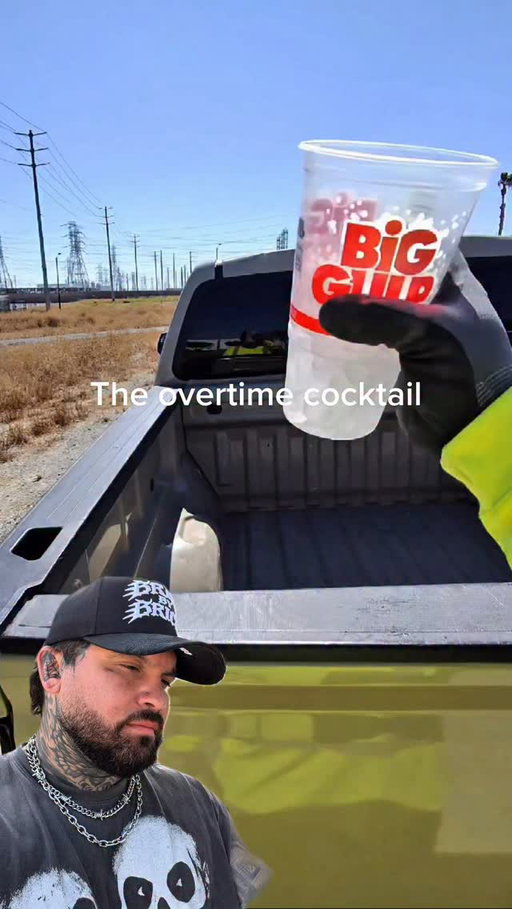 Overtime cocktail. 
Grape @electrolit , ultra violet @monsterenergy & too much @tajinusa