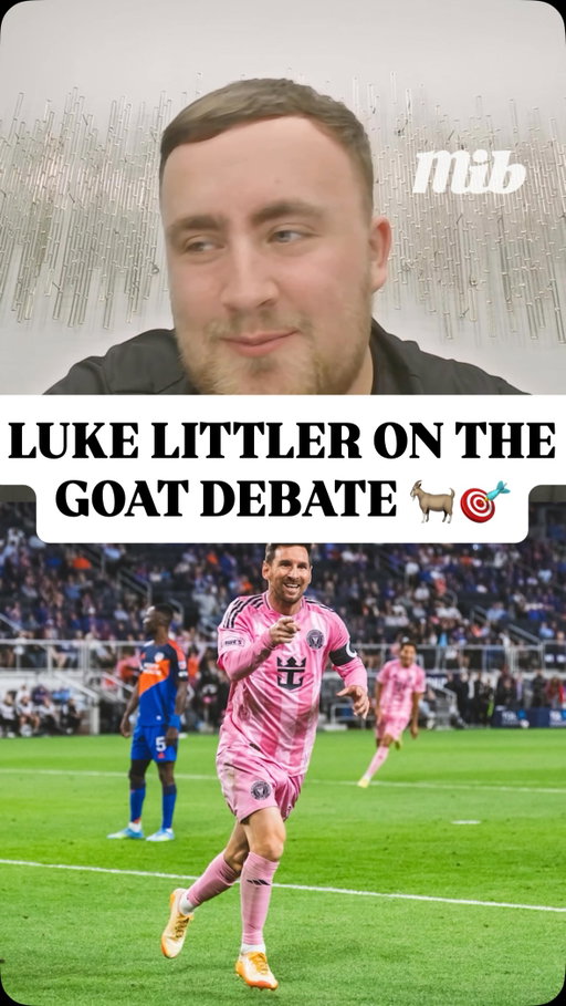 CRISTIANO IS DARTS CHAMPION LUKE LITTLER’S GOAT 👀🇵🇹