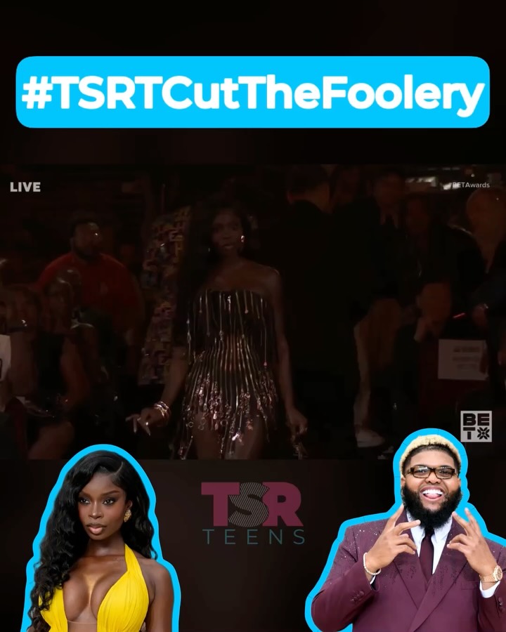 #TSRTCutTheFoolery: Not #Druski putting the spotlight on #Olandria during his BET Awards intro 😂😩 (📸/🎥: @gettyimages, @bet) ✍🏽: #TSRStaffKH