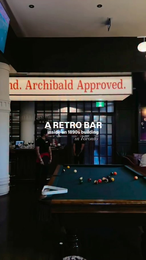 ✨If you’re looking for a new spot in Toronto, add Archie to your list.

Located inside The Broadview Hotel, this beautiful space sits in a historic building dating back to the 1890s. 

♥️What I love most: grab a drink at the bar, play a game of pool, jump in the photobooth, or just hang out in one of the cozy lounge spaces.

The name “Archie” is a nod to Archibald Dingman, who opened the original property as Dingman’s Hall back in 1891, so there’s a nice connection between the building’s history and its newest chapter.

🕓 Open:
Wed, Thu & Sun: 5:00 PM-11 PM
Fri & Sat: 5:00 PM–12 AM

@duetpr thank you for having me🫶🏻

@archiestoronto @broadviewhotel 📍106 Broadview Ave, Toronto

#Torontobar #Torontovintage #Torontodrinks #Torontofood #Torontoweekend