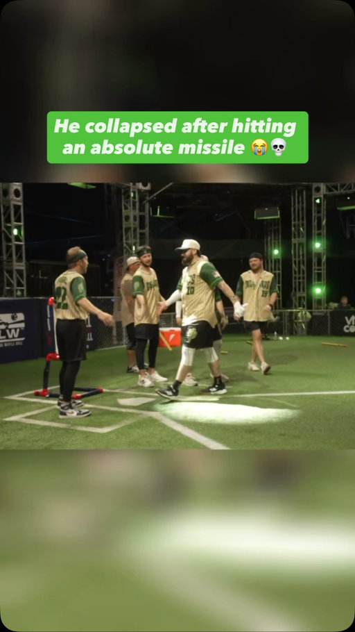 HOW DID HE HIT THIS BALL?! 👀