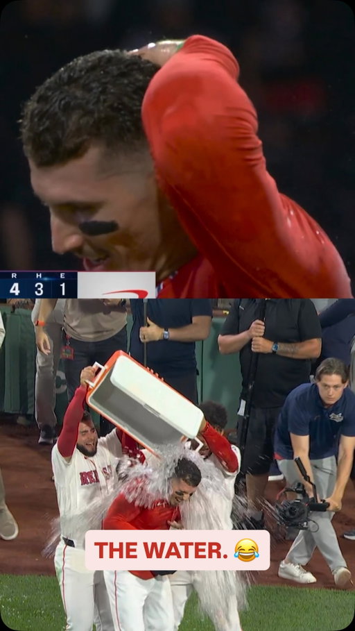 Soak it up, Jarren Duran!