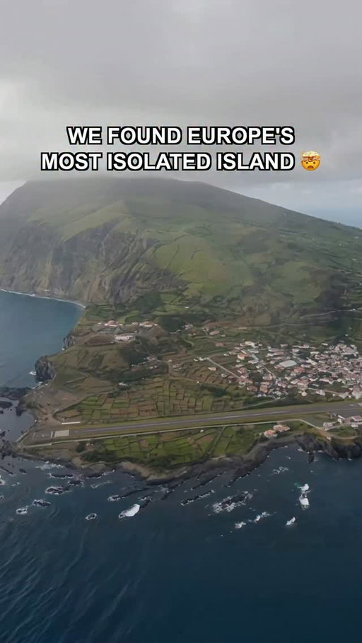 There’s an island in the middle of the Atlantic where the weather decides who gets in and who gets out… 😦

Corvo is the smallest island in the Azores, with just one village, a few hundred people, and a volcanic crater often hidden in the clouds.

For centuries, sailors saw it as the edge of the known world.

Today, it remains one of the most remote and mysterious places in Europe.

New video now live on YT 🙏