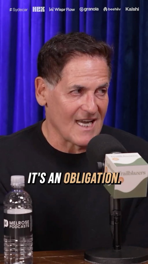 How Mark Cuban Became A Billionaire 

Comment WATCH to get links to the full convo!