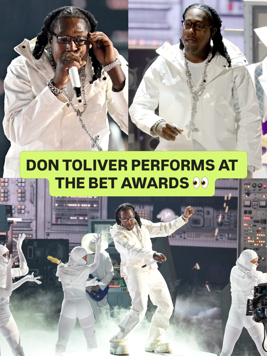 #DonToliver shuts down the BET Awards 2026‼️