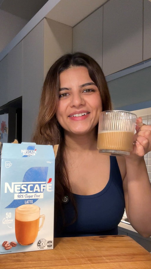After a workout, I always crave something sweet and this Nescafé 98% Sugar Free Latte is the perfect treat.

Same great taste, just less sugar. It’s 98% sugar free, making it the best way to satisfy those sweet cravings guilt-free.

#ad @nescafeanz
