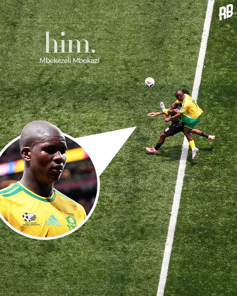 Mbekezeli Mbokazi is HIM. Going from South Africa to playing in the World Cup in North America and already one of the most talked about players from the tournament this summer… 🇿🇦😮‍💨

The 20-year-old is currently playing for Chicago Fire in America but despite his young age, he was South Africa’s commander at this World Cup. Despite their loss against Canada, he leaves with his head held high. 91% pass accuracy, 4 tackles, 4 clearances, 4 recoveries. Won 6 out of his 8 ground duels. Made 8 defensive contributions.

We put you onto him before and now he’s shown that to the world. Bafana bafana have one of the most exciting defenders about right now.

This rising star is ready for the bright lights. 💫