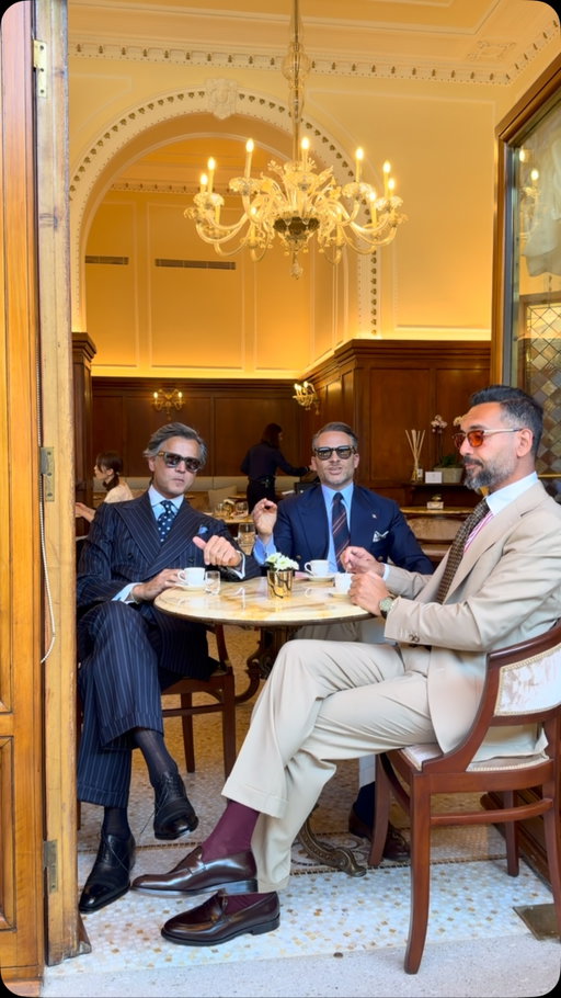 Buongiorno amici❤️👔🇮🇹
Live it Italian #pirroneway 
With Roberto M & Luigi L 

#Life is good ❤️

Massimo Pirrone sartoria Italiana 
Bespoke Tailoring - Su misura

📍Antwerpen Volkstraat 28
📍Milano (Brera) By appointment 🌍
📍Puglia Salento By appointment 🌎

www.pmeleganzamilanese.com

 📞+32485662464

  #massimopirrone pmeleganzamilanese bespoke italy bespokesuits sumisura  suits sartoriaitaliana  tailoring bespoketailoring madeinitaly
sartoriaitaliana lecce salento milano berlusconi puglia italia italian italiandesign italy milano italie 
milan italianstyle italy🇮🇹 italia suits italiansdoitbetter salento madeinitaly pirronewayristretto