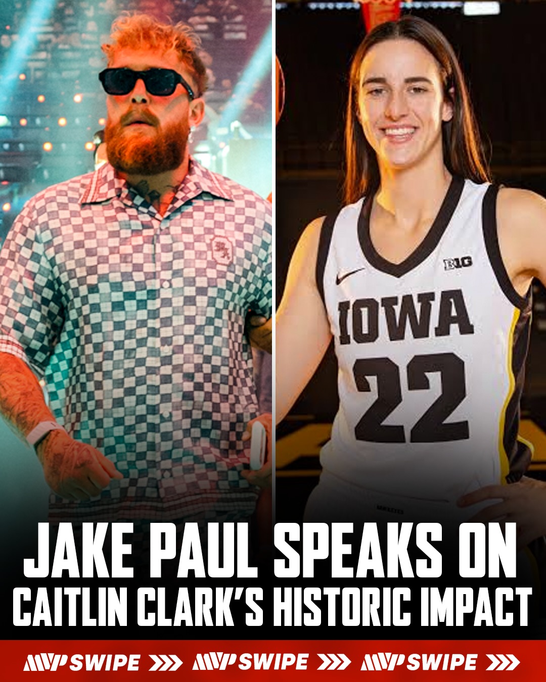Jake Paul believes Caitlin Clark is in a league of her own. 🏀🌟

After seeing Clark rank among the best-selling jerseys in all of sports, Jake asked:

“When in the history of sports has this happened? Caitlin Clark is 1 of 1.”

Do you agree with Jake’s take? 👀👇