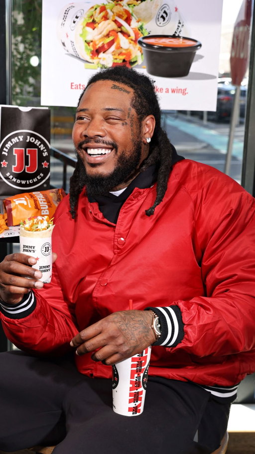 Two icons, one wrap. 🔥💯 The #1738 Fetty W(r)ap Meal is available now. #JJsPartner