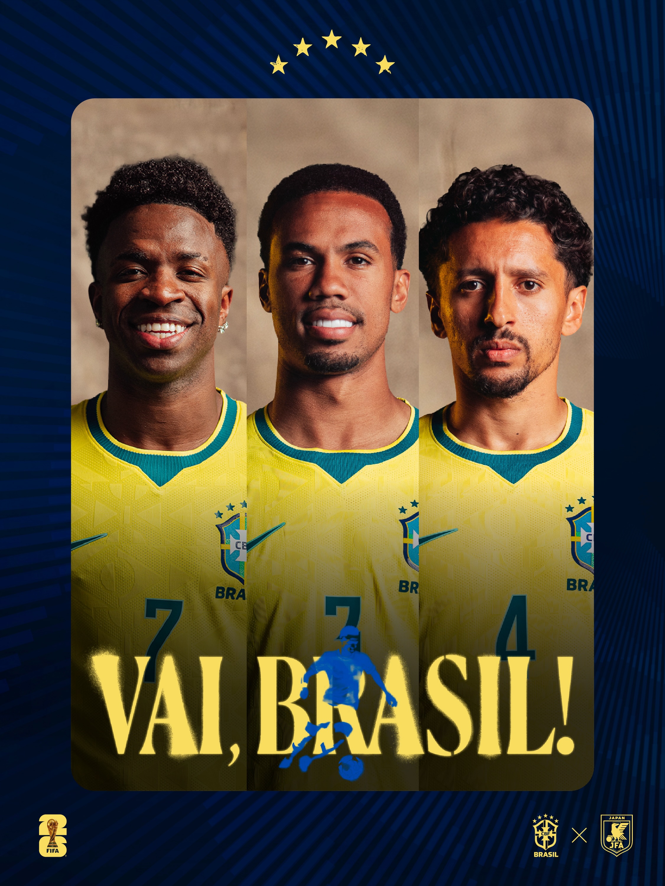“VERÁS QUE UM FILHO TEU NÃO FOGE À LUTA.” 🔥🇧🇷

Hoje tem Brasil! É dia de vestir o manto, acreditar até o último minuto e jogar junto com a nossa Seleção.

Vamos com tudo, nação! 🇧🇷⚽

📺 TV Globo, SporTV, GE TV, Cazé TV, NSports e SBT. 

#BateNoPeito