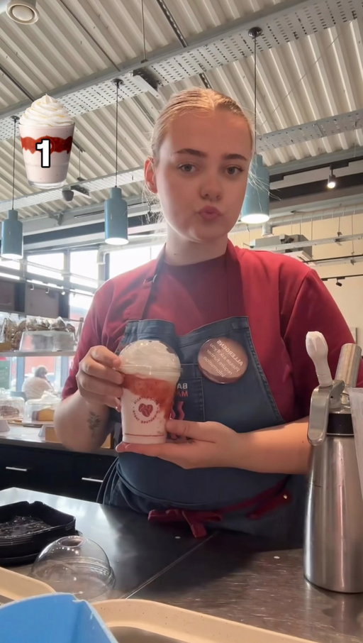 Our baristas are *serving* today 💁‍♀️🎾🍓
