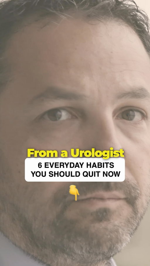 6 HABITS DESTROYING YOUR BLADDER HEALTH! 🛑🚽

Think your daily routine is harmless? Dr. Brison is dropping 6 everyday habits you need to quit right now to protect your urinary system. 📉✨

Small changes can make a massive difference in how you feel. Here are the habits you need to break:

1️⃣ Holding it in too long – Ignoring the urge to go places unnecessary stress on your bladder muscles. ⏰
2️⃣ Not drinking enough water – Chronic dehydration concentrates your urine, which can irritate your bladder lining. 💧
3️⃣ Overdoing the caffeine – Coffee, energy drinks, and sodas act as major bladder irritants. ☕
4️⃣ Straining on the toilet – Putting too much pressure on your pelvic floor can weaken muscles over time.✋
5️⃣ Slouching while you go – Poor posture prevents your bladder from emptying completely. 🪑
6️⃣ Too many artificial sweeteners – Just like caffeine, these can trigger sudden urgency and irritation. 🥤

Watch until the end to see how many of these you are doing without realizing it! 📦👇

Which of these habits are you guilty of? Let us know below! 💬

At 1MD Nutrition, we are a team of medical professionals dedicated to helping you live a healthier, longer life. We combine the best of science and nature to create high-quality supplements that support your overall well-being. From urinary tract support to joint health, we provide doctor-formulated solutions to help you thrive. Because Your health is Our Mission! 🧬🌿

#1MD #Urology #BladderHealth #HealthyHabits #WellnessTips UrinaryHealth DoctorAdvice