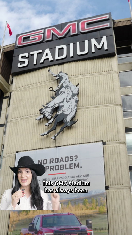 The GMC Stadium: Where 350,000+ people show up every Stampede for the rodeo, night shows, and the moments they'll talk about forever. Join us at the Calgary Stampede July 3-12. #GMCStadium #CalgaryStampede #GMCCanada