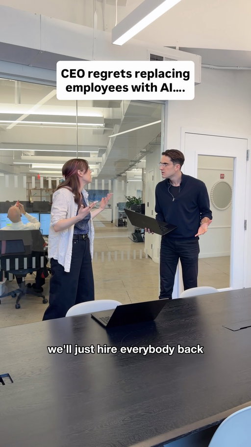 CEO discovers AI costs more than humans