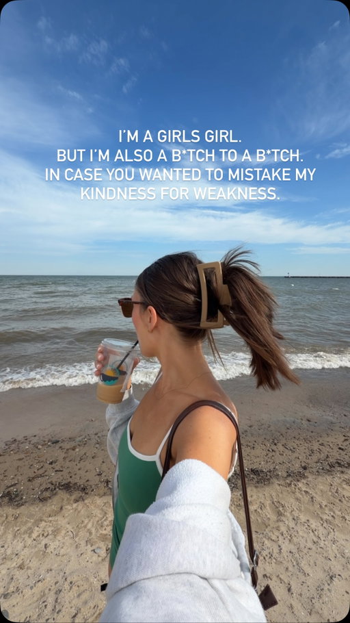 I’m a lover girl💕💕💕 until you give me a reason not to be 🥰 #girlhood #justsaying #humor #wifelife #friendship
